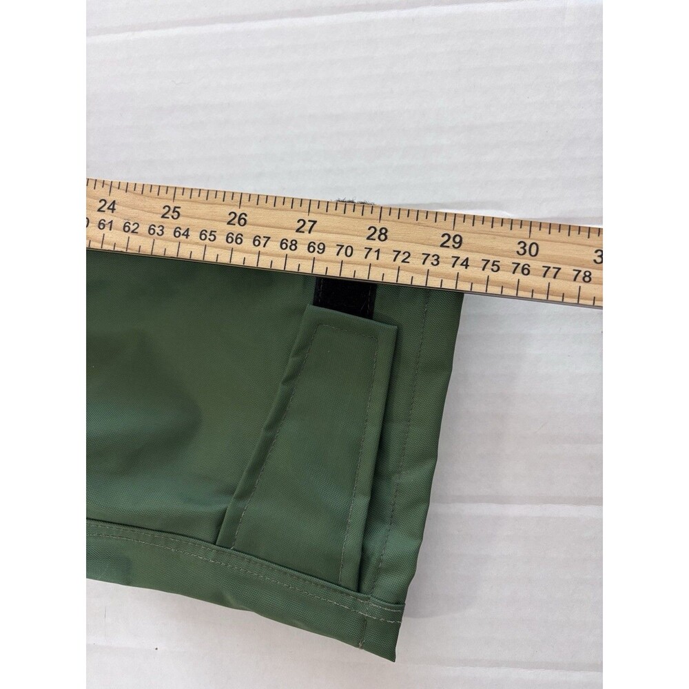 Watershed 300 Series Waterproof Rain Suit Jacket L Pants Green Hooded USA Made - Picture 7 of 16